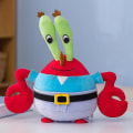 Miniatyrbillede 2 af 5: SpongeBob Dolls Patrick Star Plyslegetøj Børnedukker Fødselsdagsgaver til drenge og piger Kaptajn Krabs- Perfet Captain Krabs 30-38 cm doll