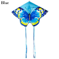 Miniatyrbillede 2 af 10: Butterfly Triangle Kite 50/100Meter Kite BLÅ - Perfet