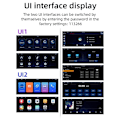 Pikkukuva 2 / 5: 10,26 tuuman langaton CarPlay ja Android Auto -stereot AHD-varmuuskopiokameralla, kannettava autoradio Bluetooth Mirror Link-Perfet