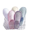 Miniatyrbilde 2 av 3: 6 par spa-tøfler Gjestetøfler Hotelltøfler engangs - Perfet six color（each color 1 pair)