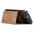 Miniatyrbillede 4 af 5: MAGKING K2 Stand Magnetisk Kortholder Kompatibel med MagSafe RFID Mobilpung - Perfekt Brown