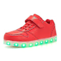 Miniatyrbilde 1 av 4: Barnsko LED-sko, Gutter, Sportsko, Løpesko, 518-Perfet Red 33