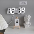 Miniatyrbild 5 av 5: Stor 3D LED Digital Väggklocka - Perfet red light