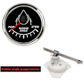 Miniatyrbillede 1 af 5: 52mm Marin Rorposition Indicator Vandtæt Rød Baggrundsbelysning med 0-190 Ohm Ror-Parringssensor 12v/24vd til Marin Yacht-Perfet BS-sensor