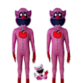 Miniatyrbilde 5 av 5: Poppy Playtime 3 Smiling Critters Rollespill Bodysuit DogDay Catnap Halloween Kostyme for Voksne - Perfekt Picky Piggy 180