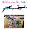 Miniatyrbillede 4 af 4: Kompatibel med Meta Quest 2 Lokaliseringsring Flex Kabel - Perfekt Right Set