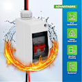 Miniatyrbild 5 av 5: Solpanel-avstängningsbrytare, 32a Dc 1000v Brytarbox Pv-avstängningsbrytare med Ip65 Vattentät Box - Perfekt