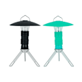 Miniatyrbillede 8 af 10: LED camping lanterne telt lys bærbar nødlampe udendørs flash lys-perfet Grön