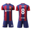 Miniatyrbillede 5 af 6: 23/24 Ny sæson Hjemme FC Barcelona GAVI no. 30 børneskjorte GAVI 6 GAVI 6- Perfet GAVI 6 16