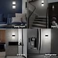 Miniatyrbillede 3 af 4: LED-sensor-væglampe, USB-genopladelig, batteridrevet trådløs LED-væglampe med bevægelsessensor, indendørs væglamper automatisk tænd/sluk Yixiang- Perfet