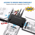 Miniatyrbillede 2 af 6: Zilkee Ultra Recovery Converter Usb3.0 til Sata/ide Harddisk Kabel Disk Adapter Eu Plug - Perfet