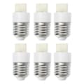 6st Glödlampa Adapter Lampfot Konverterare Lamphållare Adapter (e27 till G9)-Perfekt