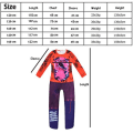 Miniatyrbilde 5 av 6: Foxy Fnaf Freddy's Bodysuit Anime Horror Cosplay Costume 140 - Perfet 130