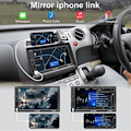 Miniatyrbillede 2 af 5: Dobbelt DIN Billaud, 7-Tommer Billaud, Touchscreen Lyd med Bakkamera, Carplay-Perfet