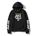 Miniatyrbillede 1 af 5: Rapper Juice Wrld 999 O-Neck Sweatshirt Mænd/Kvinder Mode Langærmet Forår Efterår Hættetrøjer Sweatshirt Hip hop toppe Pullover-Perfet black M