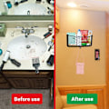 Miniatyrbild 3 av 5: Förvaringsnät för husbilar, 4-pack Lastnät Bilförvaringsnät Husbil Van Förvaringslösningar med Plastram Elastiskt Nätväska -Perfekt with 4 Hooks