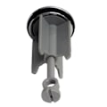 Miniatyrbilde 5 av 5: Universal Vask Propp Baderom 40mm Pop-Up Propp Erstatning Avløpsplugg Avtakbar Justerbar Manuell L-Perfet