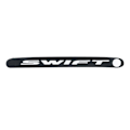 Miniatyrbillede 1 af 5: Passer til Suzuki Swift Mengxi kulfiber bagbremselys bilmærkat dekorativt dæksel - Perfekt Black With Hole