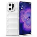 Miniatyrbilde 1 av 5: for Oppo Find X5 Støtsikker Fleksibel Myk TPU Anti-skli Kant Mobiltelefon Beskyttelse Robust Bakdeksel - Perfekt White