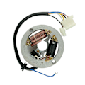 Miniatyrbillede 1 af 5: Stator og Rotor Assy Kompatibel med Yamaha Pw80 2003-2011 Peewee 80-Perfekt