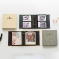 Pikkukuva 6 / 6: 100 taskua 3 tuuman valokuva-albumin cover Instax Mini 11 9 - Perfet Khaki