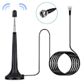 Miniatyrbillede 1 af 5: DAB Radio Antenne Hi-Fi System Indendørs 3M FM Radio Antenne til Tuner Stereo Hjem Perfekt