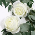 Miniatyrbillede 3 af 6: Kunstige blomster, kunstig Eucalyptus Pileblad Garland - Perfet