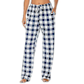 Miniatyrbillede 1 af 2: Mænds Bløde Flanel Ternet Pyjamasbukser - Perfekt blue XL