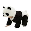 Miniatyrbillede 1 af 5: Tegneserie Dyreformet Pyjamas Unik Form Løstsiddende Langærmet Natskjorte til Soveværelset - Perfekt Panda 100cm