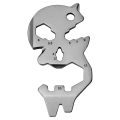 Pikkukuva 1 / 3: 1kpl No Touch Door Opener Tool Edc Survival Key Ring - Perfet