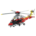 Miniatyrbild 3 av 6: Premium 2001 st Technic Airbus H175 Räddningshelikopter 42145 Modell Byggstenar Leksak för pojkar Flickor Present Motoriserade - Perfet null none