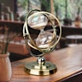 Miniatyrbilde 3 av 5: Vintage messing gyllen timeglass, 360 roterende sandtimer 15 minutter, metall timeglass, unik kreativ suvenir gave - Perfekt