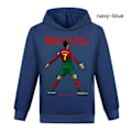 Miniatyrbillede 1 af 2: Julegaver Cristiano Ronaldo Hoodie VM Nr. 7 Fodboldstjerne Hoodie Piger Drenge Hættetrøje Trøje Topper Børn Teenagere-Perfekt Navy Blue 9-10years