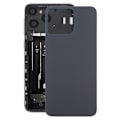 Miniatyrbilde 1 av 4: for ZTE Axon 50 Lite 8050 Glass Batterideksel Bak - Perfekt Black