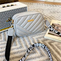 Pikkukuva 1 / 6: Naisten kirjonta Pienet PU-nahkaiset Crossbody Laukut Muoti Causal - Perfet Gray