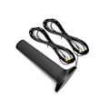 Miniatyrbild 4 av 5: Gsm 4g 5g Antenn 600-6000mhz 12dbi Hög Förstärkning Omni Magnetisk Bas Antenn Sma Hane Ts9 Crc9 Kompatibel med Zte Cpe Huawei Wifi Router Modem-Perfet Sma male-3m cable