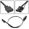 Miniatyrbillede 4 af 5: til Corsair 4-polet RGB til Standard ARGB 5V 3-polet Stik med Adapter 25cm Kabel - Perfekt