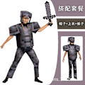 Miniatyrbild 1 av 2: Vuxen My World Rollspel Kostym Jumpsuit Dräkt Rustning Karaktär Dräkt Scenframträdande-Perfekt Costume C M 115-125cm