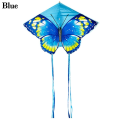 Miniatyrbillede 1 af 10: Butterfly Triangle Kite 50/100Meter Kite BLÅ - Perfet