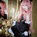 Pikkukuva 2 / 5: Seraph Of The End Owari No Seraph Krul Tepes Cosplay-asu Uniformi Peruukki Cosplay Anime Noita Vampyyri Halloween-asu Naisille - Perfet only wigs One Size