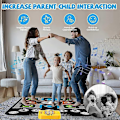 Miniatyrbilde 5 av 5: Dansematte, Dansespill Lekegave for Jenter og Gutter 3-12 år, Danseplate med Trådløs Bluetooth, 9 Utfordrende Spillmoduser - Perfekt Black