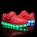 Miniatyrbilde 3 av 4: Barnsko LED-sko, Gutter, Sportsko, Løpesko, 518-Perfet Red 32