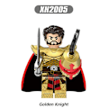 Miniatyrbillede 3 af 5: 8 stk./sæt Middelalderlige ridder actionfigurer byggeklodser kamp præst patron ridder samling minifigurer samler legetøj[HK]- Perfet