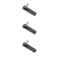 Miniatyrbilde 1 av 6: 1/2/3/5 Langtidsvirkende komfyr Skorstein Tilbehør for matlaging og - Perfet Regulating Chimney 3PCS