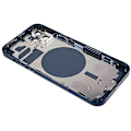Miniatyrbilde 5 av 5: Kompatibel med iPhone 12 6.1 tommer Bak Batterideksel + Midtre Plate Ramme + Sideknapper Erstatning - Perfekt Style A