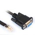 Miniatyrbild 5 av 5: RS232 till RJ45 Konsol Felsökningskabel RS232 DB9 Hona till RJ45 Multifunktionell Bekväm Felsökning-Perfekt