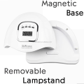 Miniatyrbillede 3 af 4: 80w UV/LED lampe med timerfunktion hvid