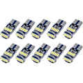 Miniatyrbilde 2 av 6: 10-pack T10 W5W Canbus feilfrie LED-pærer Hvit 6000K - Perfet