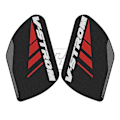 Miniatyrbillede 4 af 5: Motorcykel Side Tank Pad Beskyttelse Knægreb Anti-slip til Suzuki V-strom 1000 Xt Abs 2017-2020-Perfekt 1 set of white