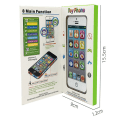 Miniatyrbillede 9 af 10: Baby Smart Touch Screen Mobillegetøj - Perfekt Black